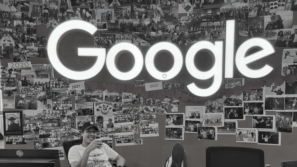 Erik Google Office before starting a Google Ads Agency - House of Brands Media
